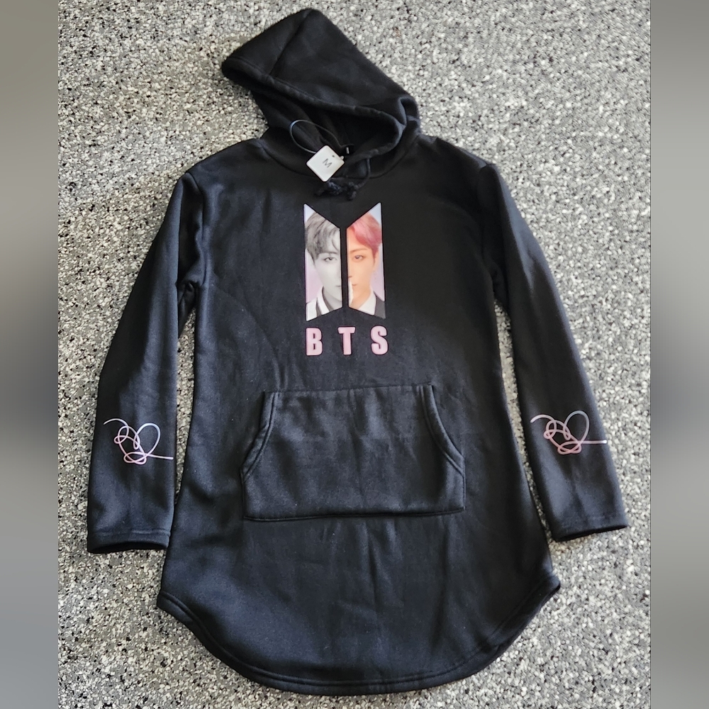BTS Jung Kook 97 Pullover Hoodie NWT Sz M
